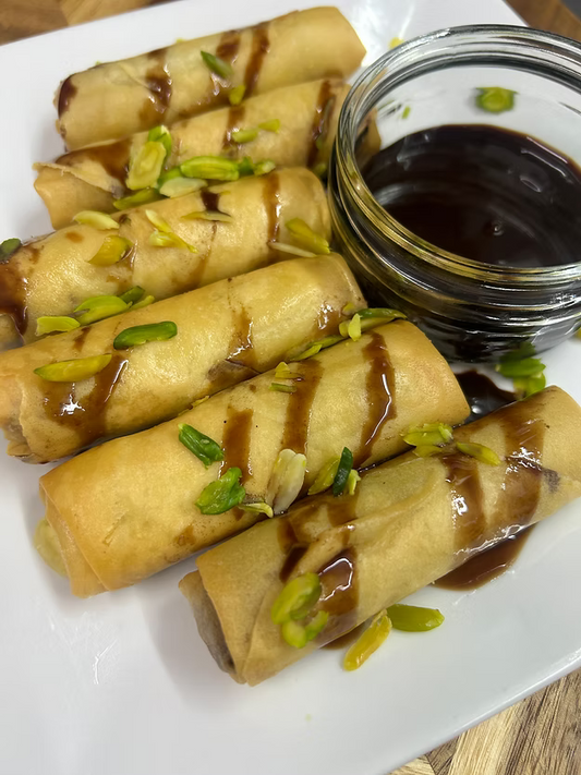 Dubai Viral Kunafe Springrolls